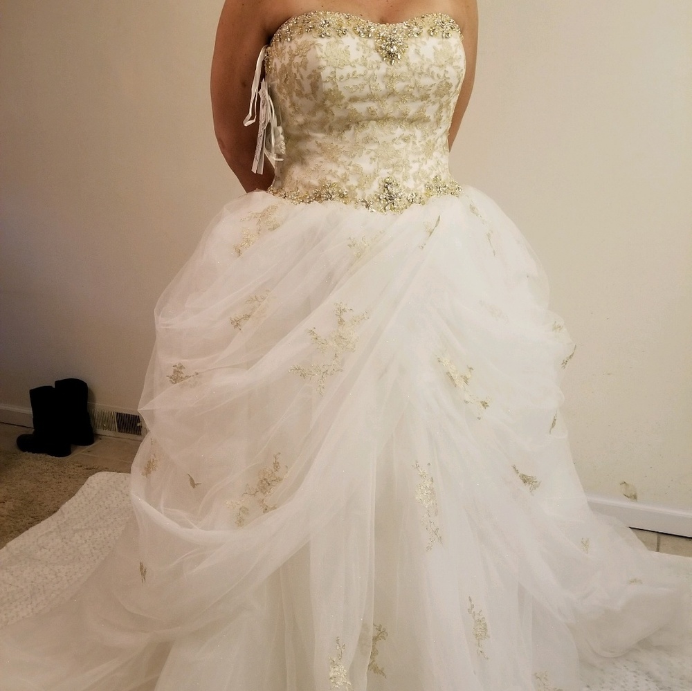 Alfred Angelo Disney princess wedding dress
